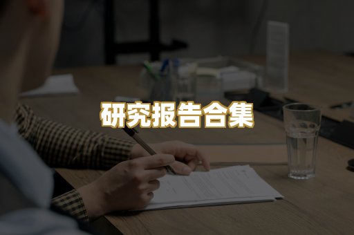 研究报告合集